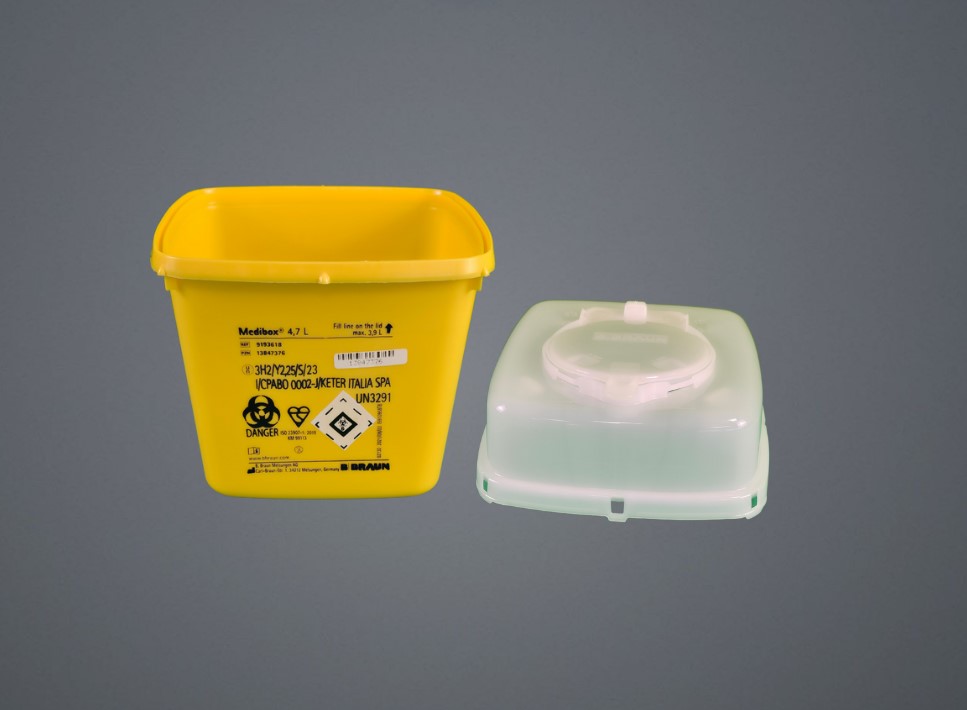 Medibox Entsorgungsbehälter 4,7Liter [R2 P19]
