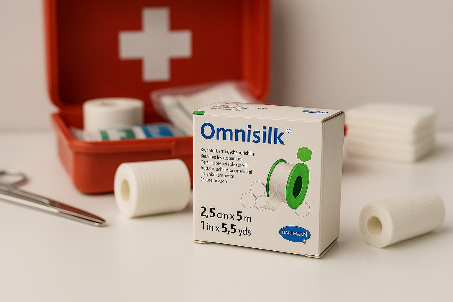 Fixierpflaster 2,5 x 5 cm [R7 P14] REF:900 431