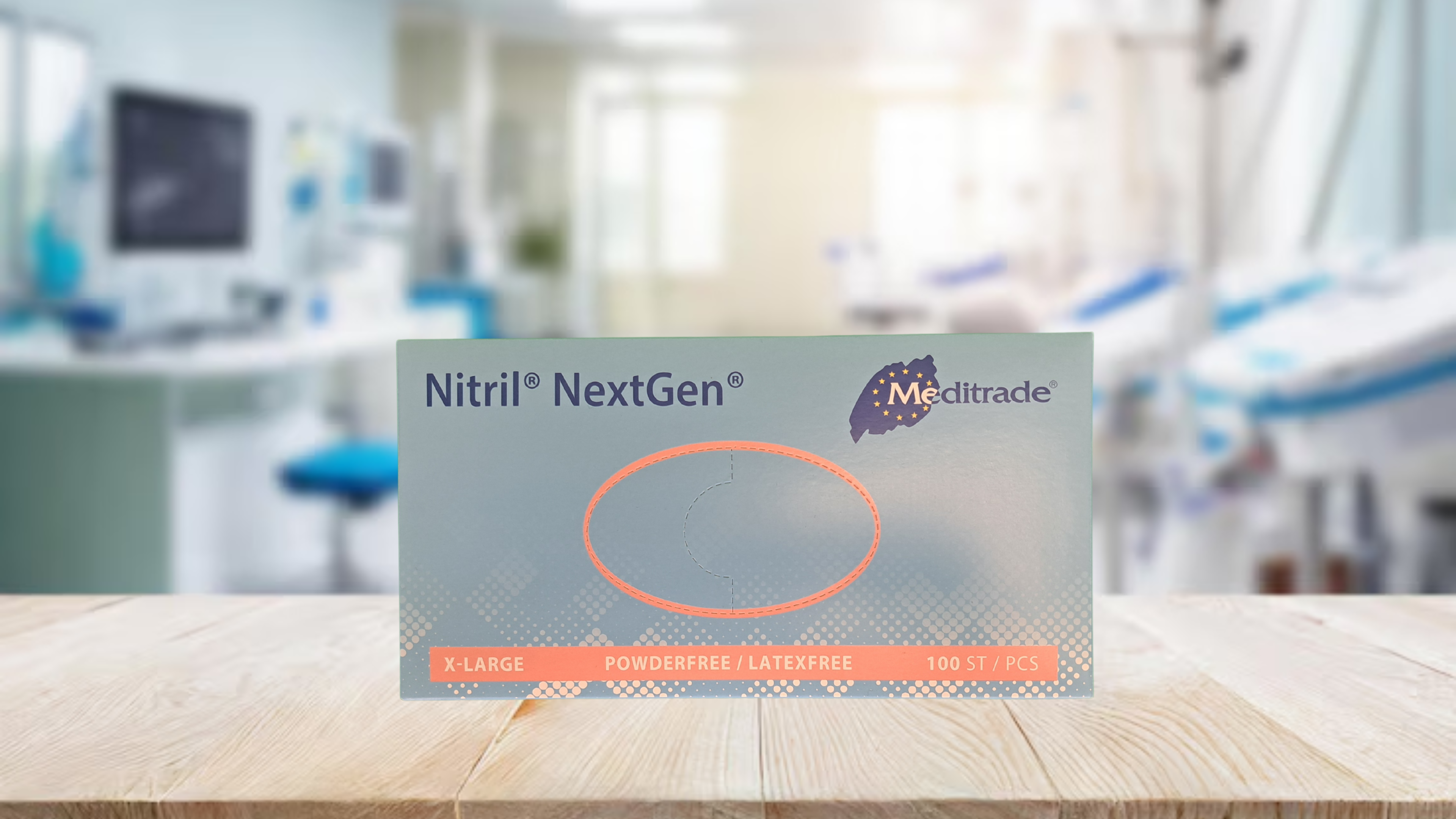 Untersuchungshandschuhe Nitril Größe XL [R4 P11]